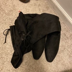 Justfab Hannah thigh high boots